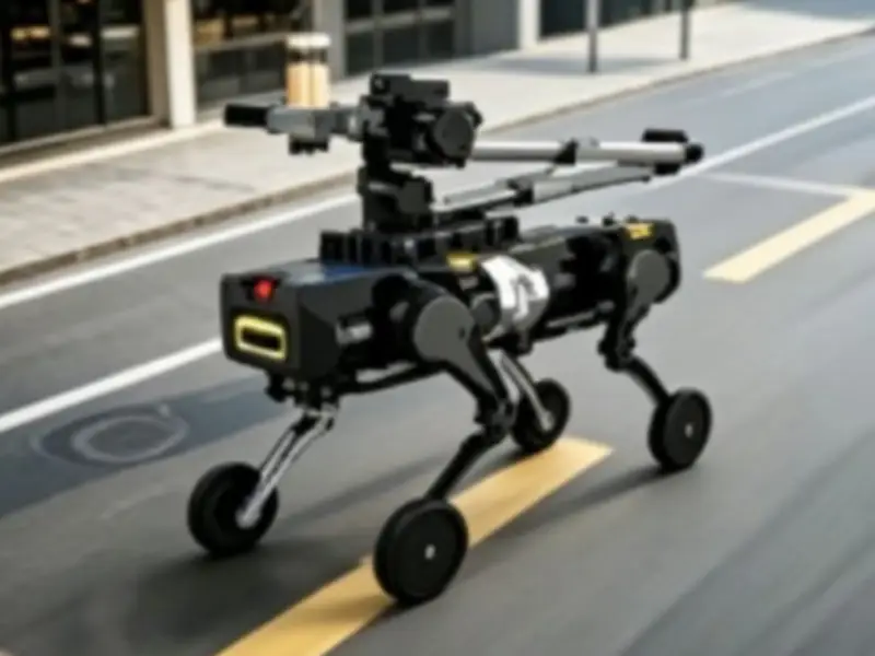 EOD Four-Legged Robot Wolf for professional B2B applications