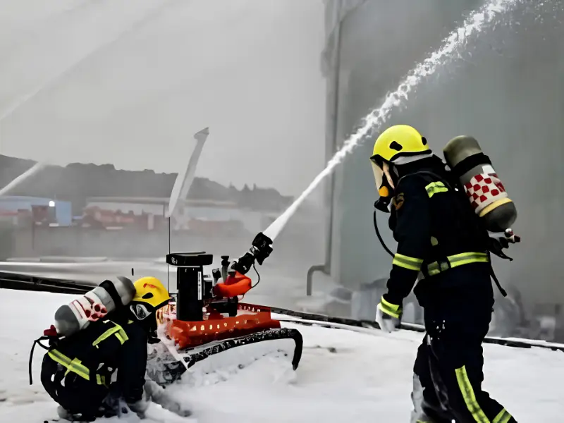 Fire Extinguishing Robot Type 1 for professional B2B applications