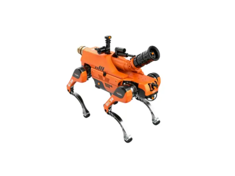 Four-Legged Firefighting Robot for professional B2B applications