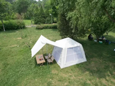 Inflatable Camping Tent with Sunshade product image
