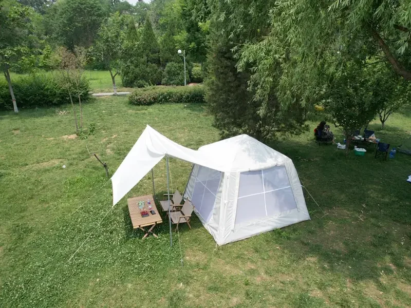 Inflatable Camping Tent with Sunshade product image