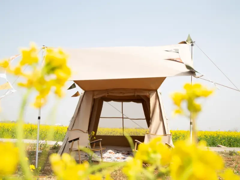 Inflatable Camping Tent with Sunshade product image