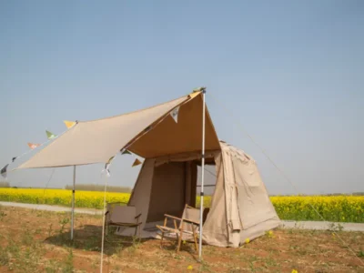 Inflatable Camping Tent with Sunshade product image