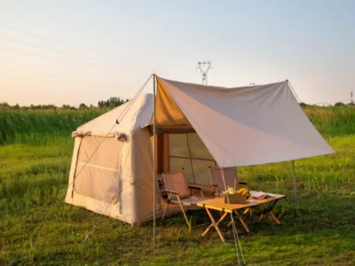 Inflatable Camping Tent with Sunshade product image