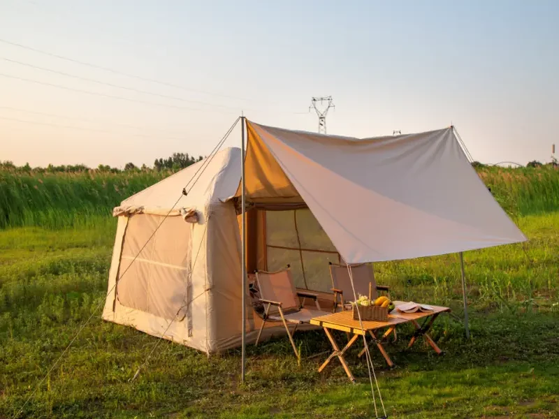 Inflatable Camping Tent with Sunshade product image