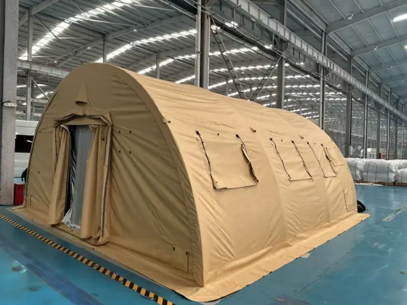 Rapid Deployment Arch Aluminum Frame Tent 2